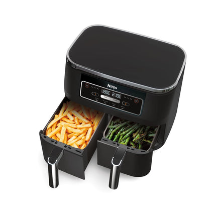 Ninja AF200UK Foodi 4-in-1 Dual Zone 7.6L Air Fryer - Black